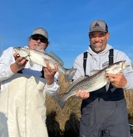 Speckled Trout / Spotted Seatrout Fishing in Fairfield, North Carolina