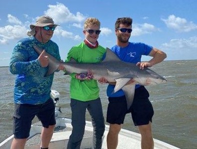 Blacktip Shark Fishing in New Orleans, Louisiana