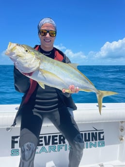 Yellowtail Amberjack fishing in Islamorada, Florida