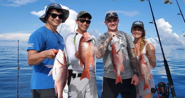 Red Snapper fishing in Mount Pleasant, South Carolina