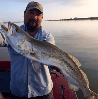 Speckled Trout / Spotted Seatrout fishing in Fulton, Texas