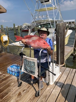 Red Snapper fishing in Dauphin Island, Alabama