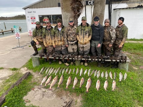 Redfish, Speckled Trout, Black Duck, Redhead Fishing in Port O&#039;Connor, Texas