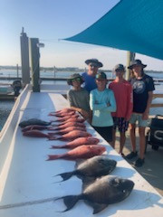 Red Snapper, Triggerfish Fishing in Orange Beach, Alabama