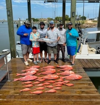 Kingfish, Red Snapper Fishing in Freeport, Texas