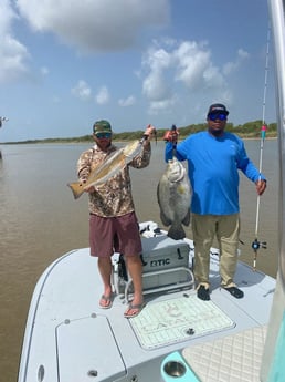 Redfish, Tripletail fishing in Matagorda, Texas