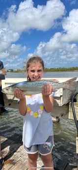 Speckled Trout / Spotted Seatrout fishing in Sargent, Texas