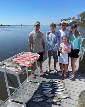 Amberjack, Mangrove Snapper, Red Snapper, Triggerfish Fishing in Santa Rosa Beach, Florida