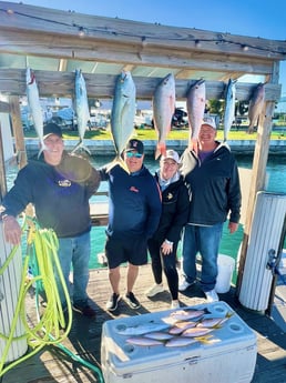 Amberjack, Mangrove Snapper, Mutton Snapper, Spanish Mackerel Fishing in Tavernier, Florida