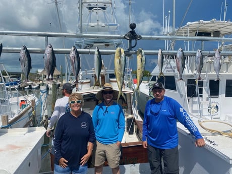 Blackfin Tuna, Mahi Mahi / Dorado, Yellowtail Amberjack fishing in Islamorada, Florida