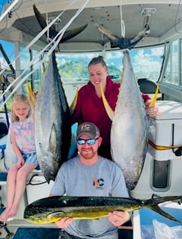Mahi Mahi / Dorado, Yellowfin Tuna fishing in Kapaʻa, Hawaii