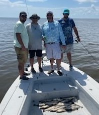Speckled Trout Fishing in Shell Beach, Louisiana