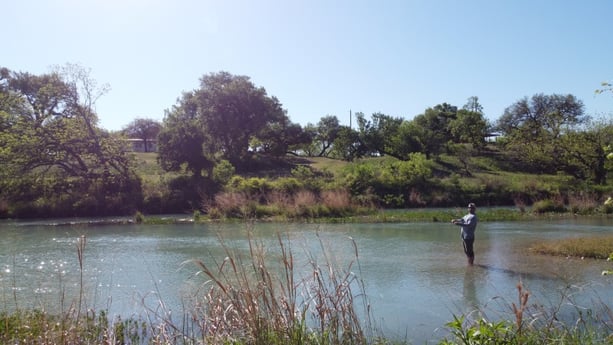 Fishing in Junction, Texas