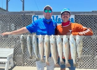 Black Drum, Redfish, Speckled Trout Fishing in Corpus Christi, Texas