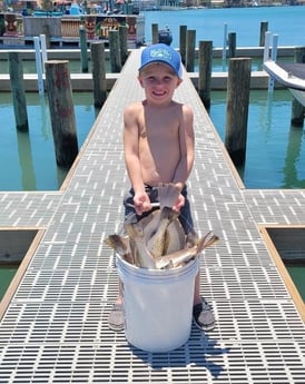 Flounder, Speckled Trout Fishing in Port Isabel, Texas