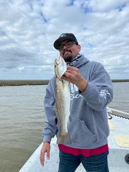 Speckled Trout / Spotted Seatrout Fishing in Surfside Beach, Texas