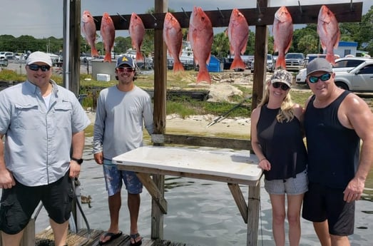 Red Snapper fishing in Fort Walton Beach, Florida