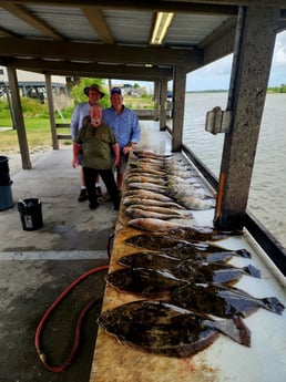 Flounder, Redfish, Sheepshead Fishing in Boothville-Venice, Louisiana