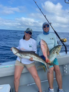 Amberjack, Cobia, Mutton Snapper Fishing in Key West, Florida