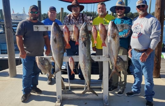 Amberjack, King Mackerel / Kingfish, Triggerfish, Vermillion Snapper Fishing in Panama City, Florida