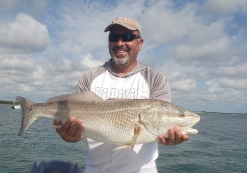Redfish fishing in New Smyrna Beach, Florida