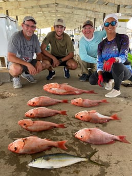 Red Snapper fishing in Surfside Beach, Texas