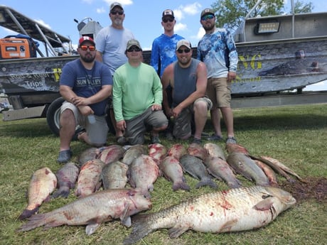Carp Fishing in Livingston, Texas
