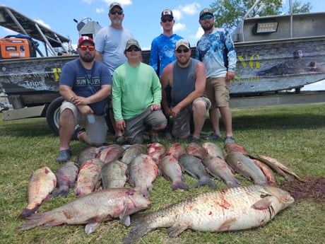 Carp Fishing in Livingston, Texas