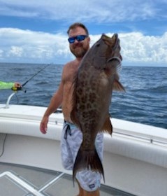 Scamp Grouper fishing in Destin, Florida