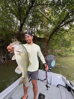 Largemouth Bass Fishing in Buda, Texas