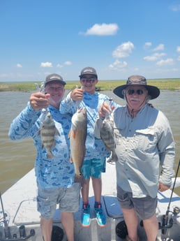 Black Drum, Redfish Fishing in Matagorda, Texas