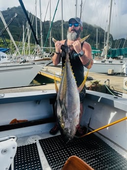 Yellowfin Tuna Fishing in Kapaʻa, Hawaii