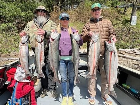 Chinook Salmon Fishing in Tacoma, Washington