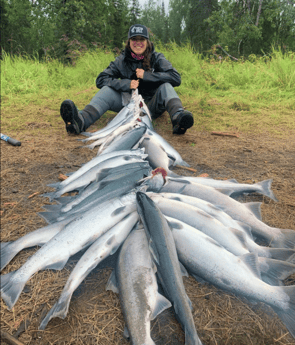 Sockeye Salmon Fishing in Soldotna, Alaska
