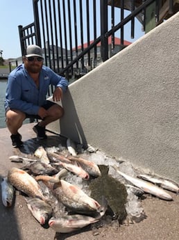 Flounder, Redfish, Sheepshead, Speckled Trout Fishing in Rockport, Texas