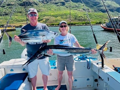 Fishing in Kapaʻa, Hawaii