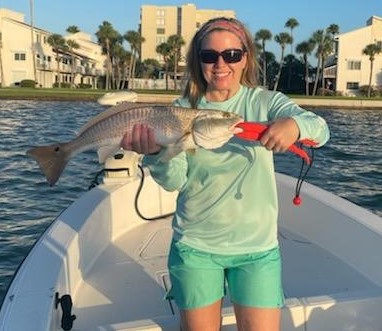 Redfish fishing in Largo, Florida