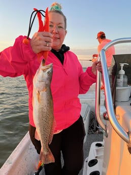 Speckled Trout / Spotted Seatrout Fishing in Galveston, Texas