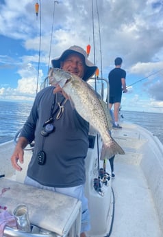 Speckled Trout / Spotted Seatrout fishing in Grand Isle, Louisiana