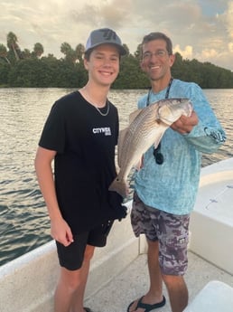 Redfish fishing in Cedar Key, Florida