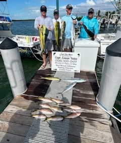 Mahi Mahi / Dorado, Spanish Mackerel, Yellowtail Snapper Fishing in Islamorada, Florida