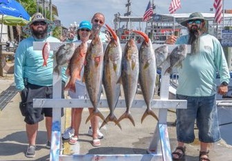 Amberjack, Red Grouper, Triggerfish, Vermillion Snapper fishing in Panama City Beach, Florida