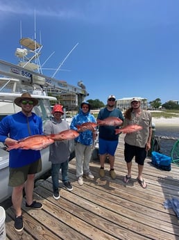 Red Snapper Fishing in Pensacola, Florida