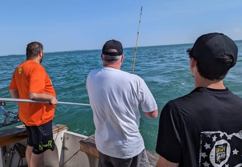 Fishing in Port Clinton, Ohio