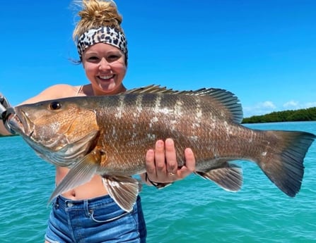 Cubera Snapper fishing in Tavernier, Florida