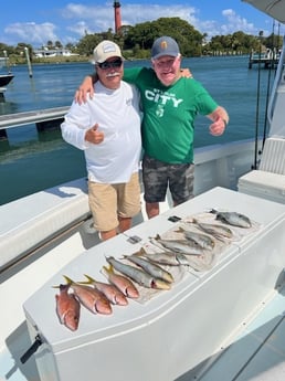 Mangrove Snapper, Scup, Tilefish, Triggerfish, Yellowtail Snapper Fishing in Jupiter, Florida