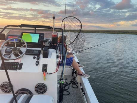 Fishing in Bolivar Peninsula, Texas