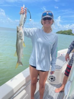 Snook fishing in Key Largo, Florida