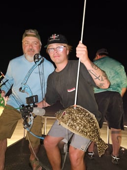 Flounder Fishing in Livingston, Texas