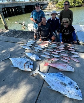 African Pompano, False Albacore, Red Snapper, Vermillion Snapper Fishing in Port Orange, Florida